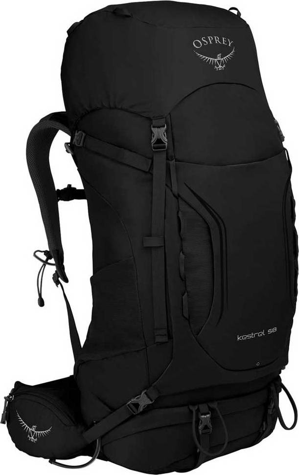  Bild på Osprey Kestrel 58 S/M - Black ryggsäck