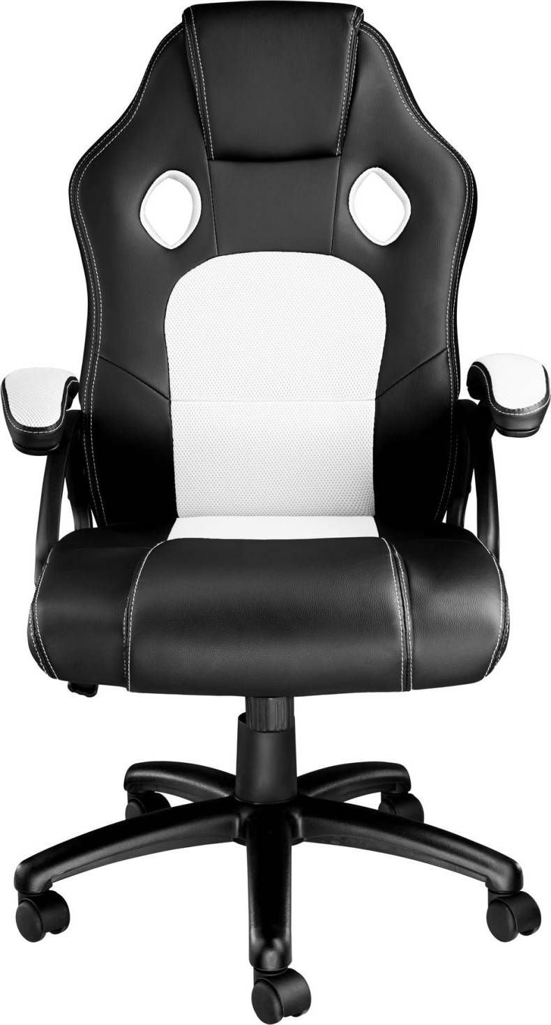  Bild på tectake Tyson Gaming Chair - Black/White gamingstol