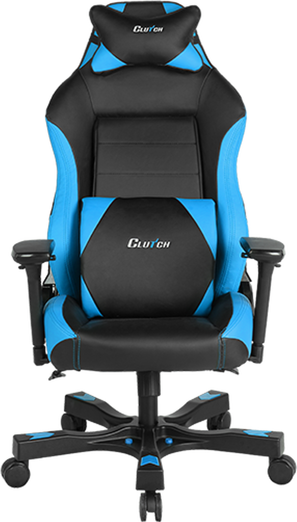  Bild på Clutch Chairz Shift Series Alpha Gaming Chair - Black/Blue gamingstol