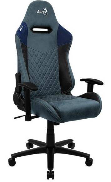  Bild på AeroCool Duke AeroSuede Gaming Chair - Black/Blue gamingstol