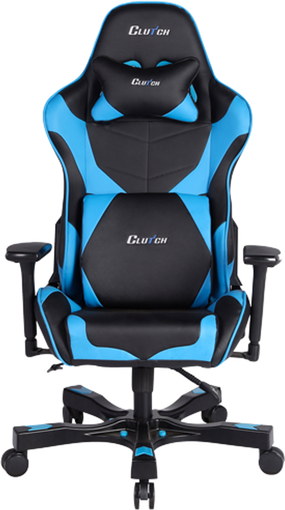  Bild på Clutch Chairz Crank Series Echo Gaming Chair - Black/Blue gamingstol