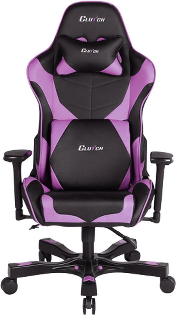  Bild på Clutch Chairz Crank Series Echo Gaming Chair - Black/Purple gamingstol