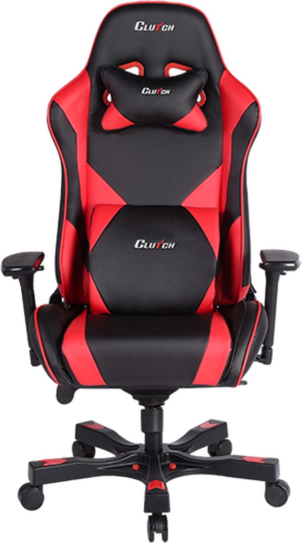  Bild på Clutch Chairz Throttle Series Echo Premium Gaming Chair - Black/Red gamingstol