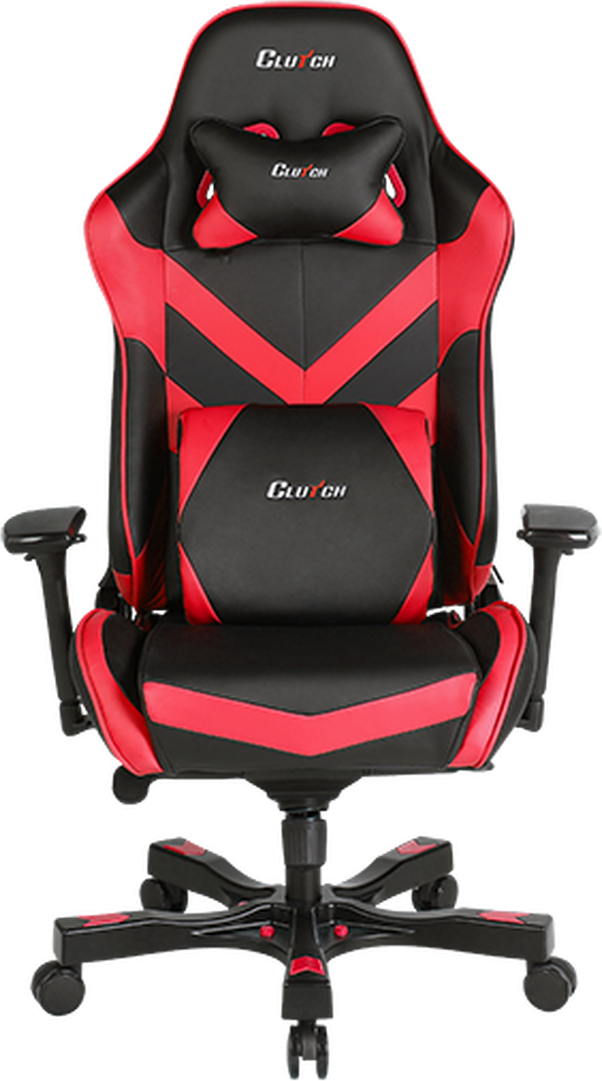  Bild på Clutch Chairz Throttle Series Charlie Premium Gaming Chair - Black/Red gamingstol