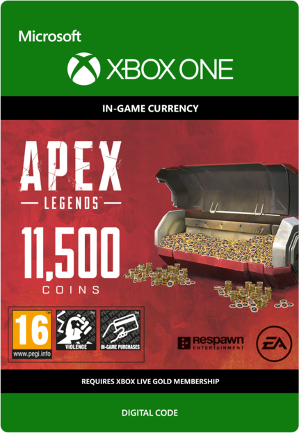  Bild på Electronic Arts Apex Legends - 11500 Coins - Xbox One game pass / saldokort