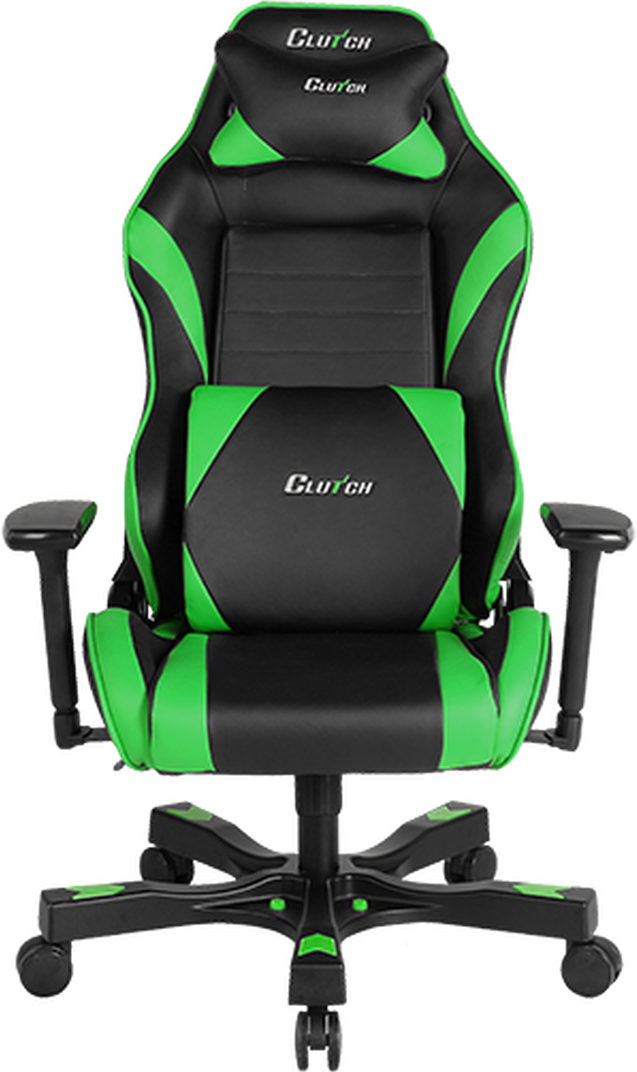  Bild på Clutch Chairz Gear Series Alpha Gaming Chair - Black/Green gamingstol
