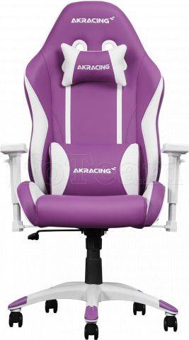 Bild på AKracing California Napa Gaming Chair - White/Purple gamingstol