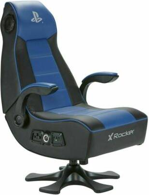  Bild på X-Rocker Infiniti 2.1 Gaming Chair - Black/Dark Blue gamingstol