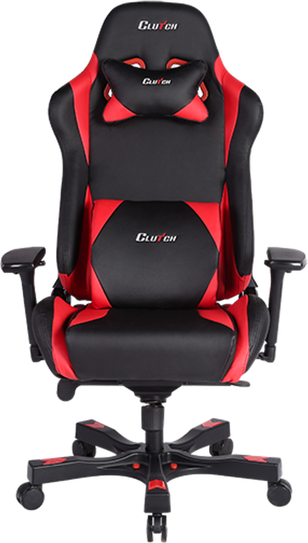  Bild på Clutch Chairz Throttle Series Alpha Premium Gaming Chair - Black/Red gamingstol