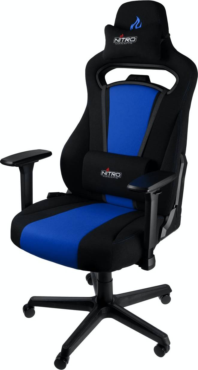  Bild på Nitro Concepts E250 Gaming Chair - Black/Blue gamingstol