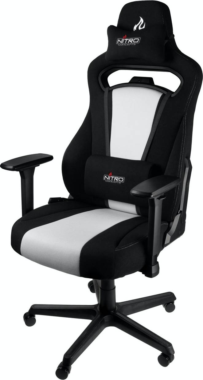  Bild på Nitro Concepts E250 Gaming Chair - Black/White gamingstol