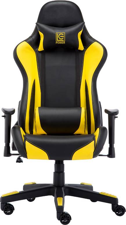  Bild på LC-Power LC-GC-600BY Gaming Chair - Black/Yellow gamingstol