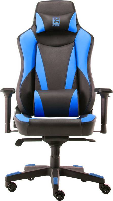  Bild på LC-Power LC-GC-701BBL Gaming Chair - Black/Blue gamingstol