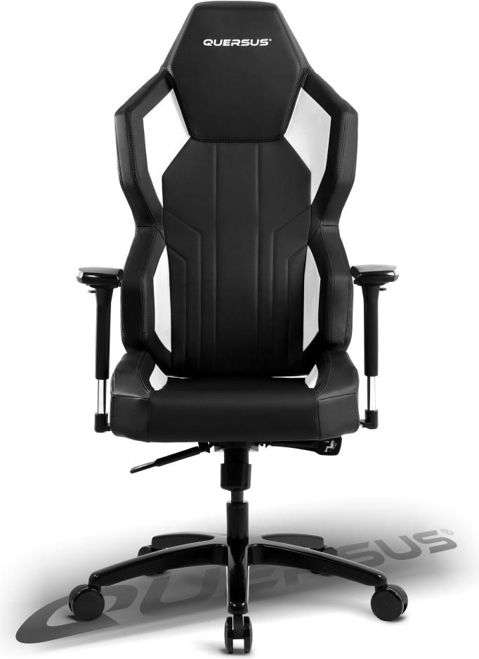  Bild på Quersus GEOS 702 Gaming Chair - Black/White gamingstol