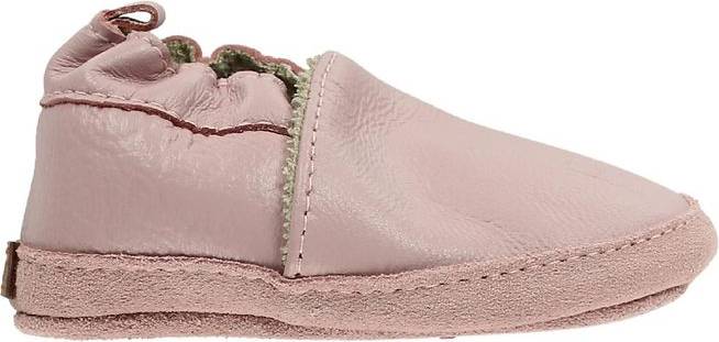  Bild på Melton Leather Shoe - Pink lära-gå-skor