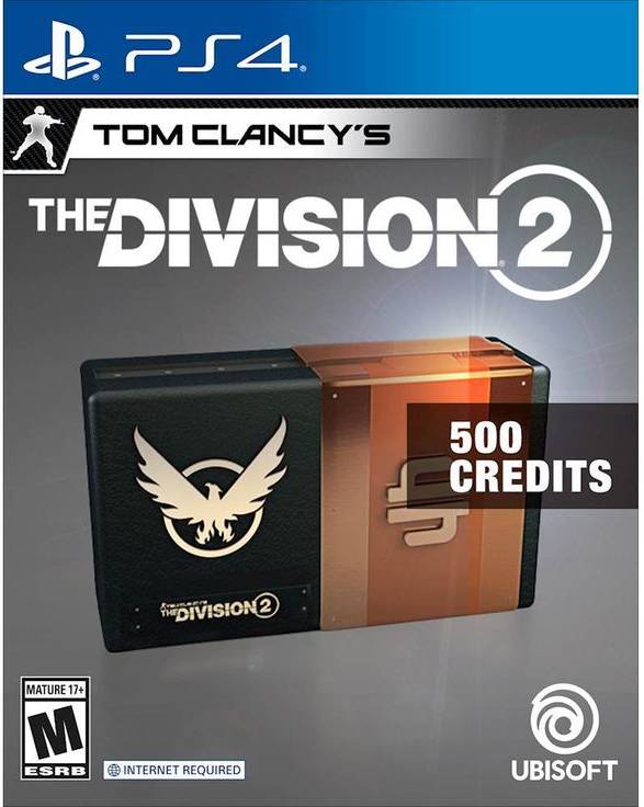  Bild på Ubisoft Tom Clancy's The Division 2 - 500 Premium Credits - PS4 game pass / saldokort