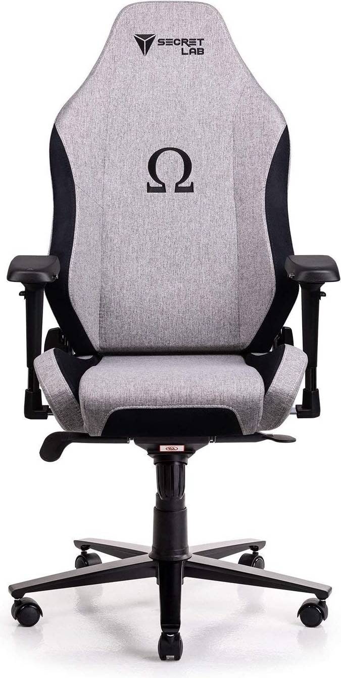  Bild på Secretlab Omega 2020 Series - Cookies & Cream Edition Gaming Chair - Black/Grey gamingstol