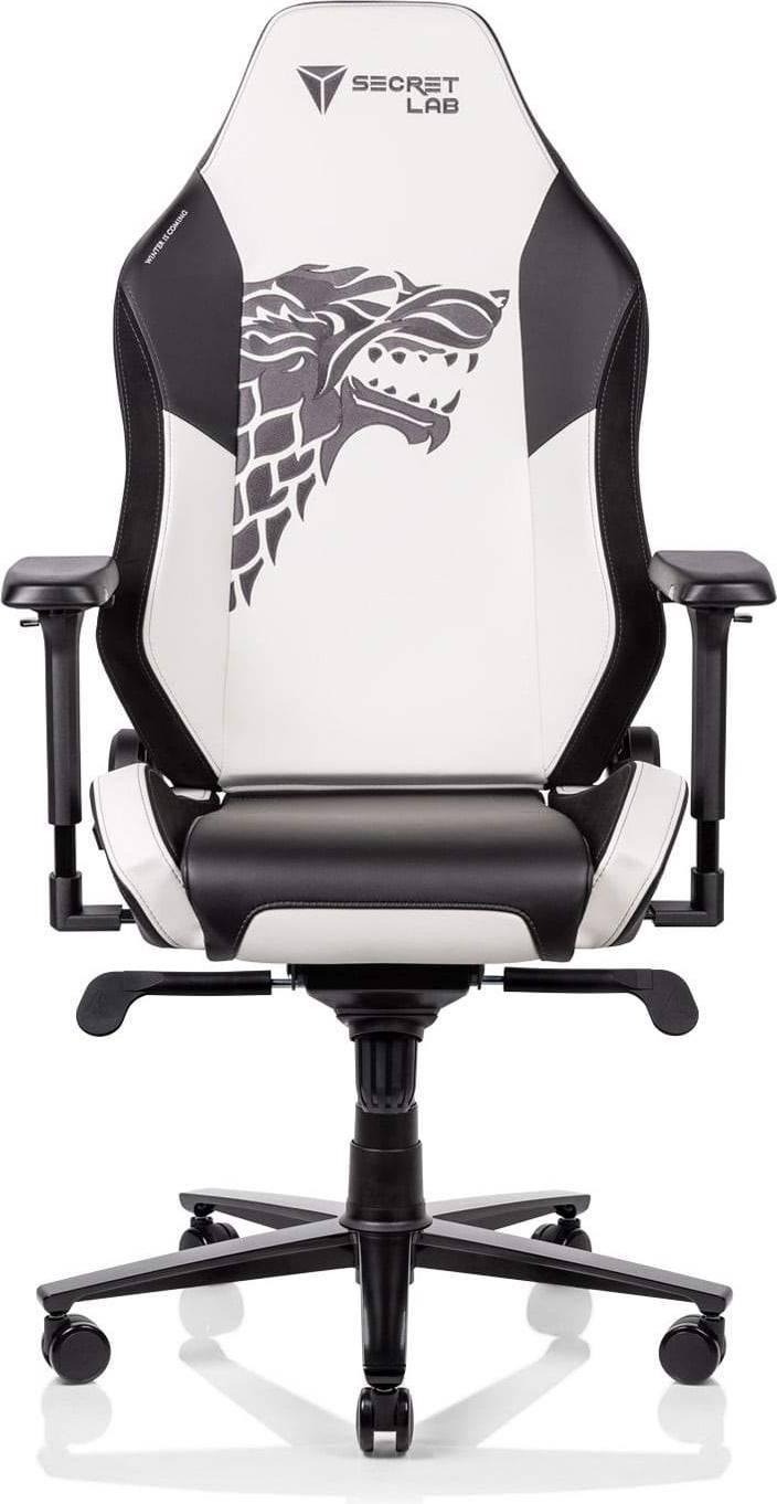  Bild på Secretlab Omega 2020 Series - House Stark Edition Gaming Chair - Black/White gamingstol