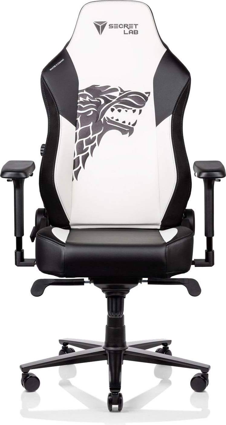  Bild på Secretlab Titan 2020 Series - House Stark Edition Gaming Chair - White/Black gamingstol