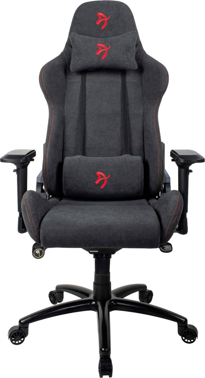  Bild på Arozzi Verona Signature Soft Fabric Gaming Chair - Black/Blue gamingstol