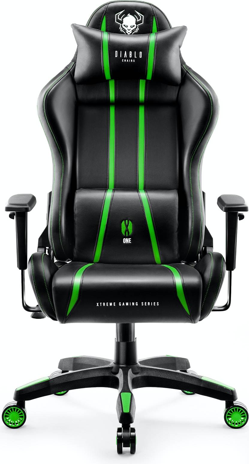  Bild på Diablo X-One 2.0 Normal Size Gaming Chair - Black/Green gamingstol