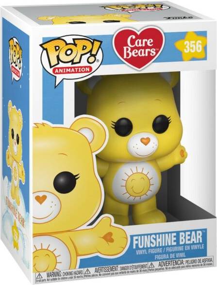 Funshine Bear Care Bears Pop Animation 4" Vinyl Figure 356 Funko 2018 for sale online 