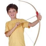 Traditional Wooden Bow & 3 Arrows