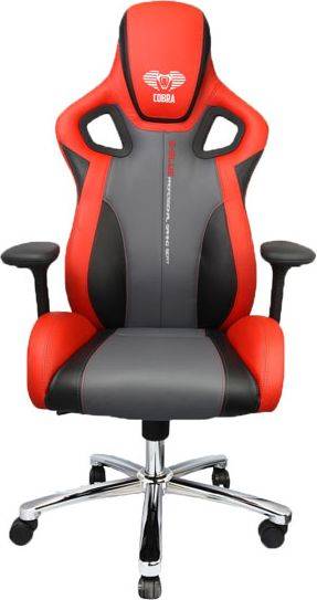  Bild på E-Blue Cobra Gaming Chair - Red/Black/Grey gamingstol