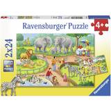 Ravensburger A Day in the Zoo 2x24 Bitar