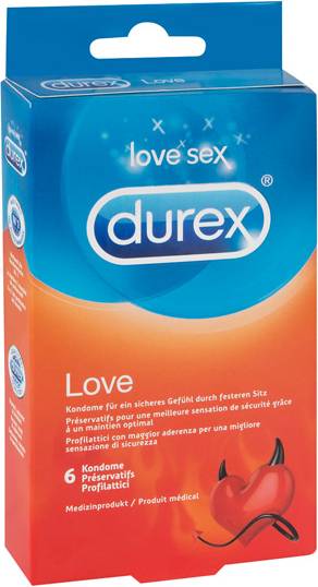  Bild på Durex Love 6-pack kondomer