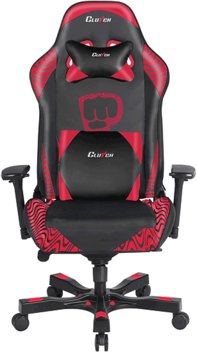  Bild på Clutch Chairz Throttle Series Pewdiepie Edition Gaming Chair - Black/Red gamingstol
