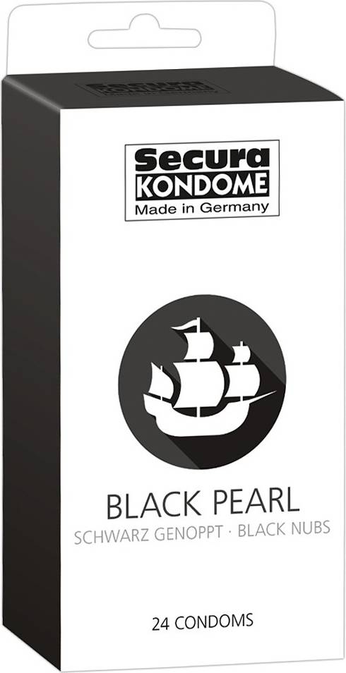  Bild på Secura Black Pearl 24-pack kondomer