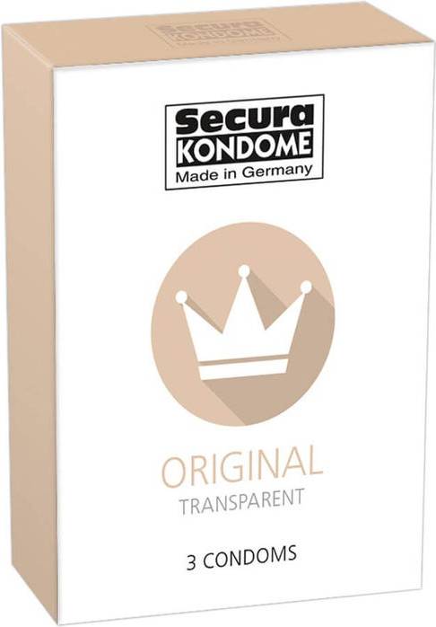  Bild på Secura Original 3-pack kondomer