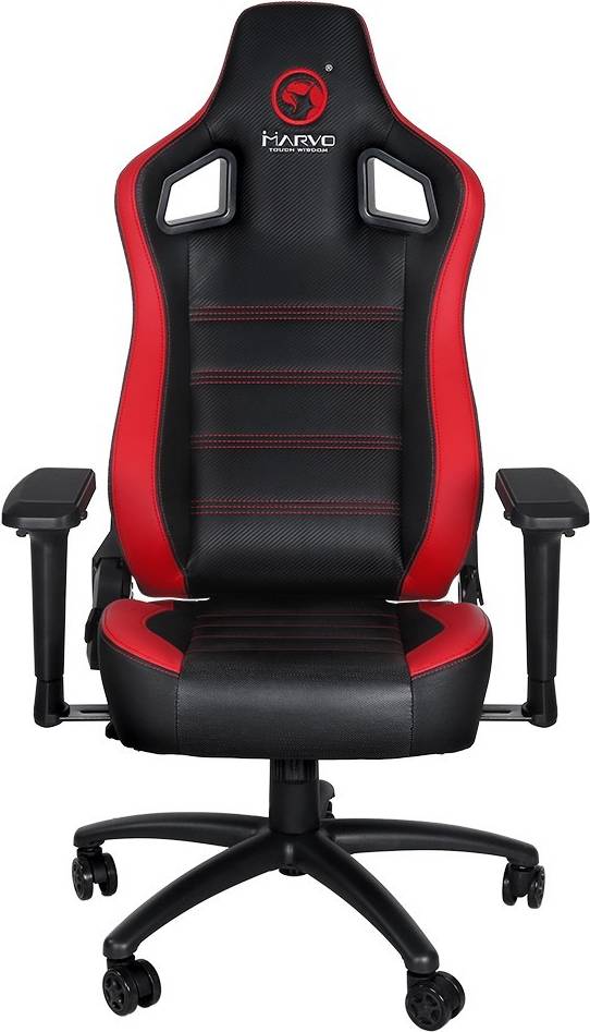  Bild på Marvo CH-118 Gaming Chair - Black/Red gamingstol