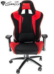  Bild på Natec Genesis SX77 Gaming Chair - Black/Red gamingstol