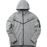 Herrar Tröjor Nike Tech Fleece Full-Zip Hoodie Men - Dark Grey Heather/Black