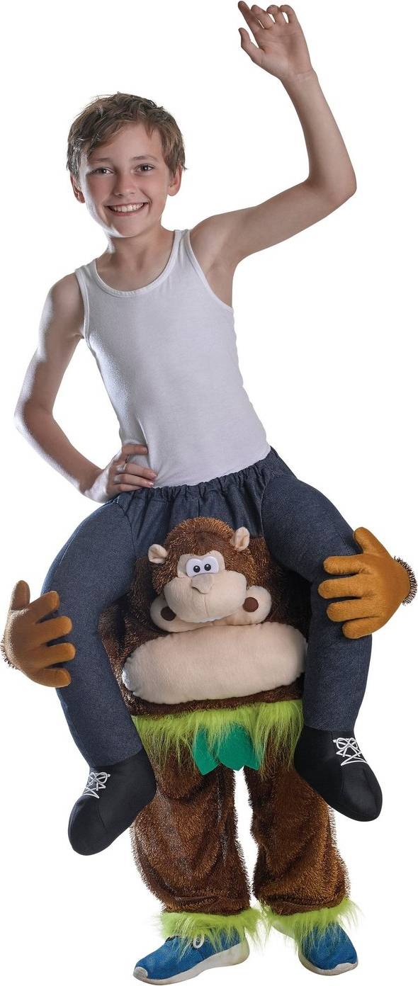 Bild på Bristol Novelties Kids Monkey Piggyback Costume