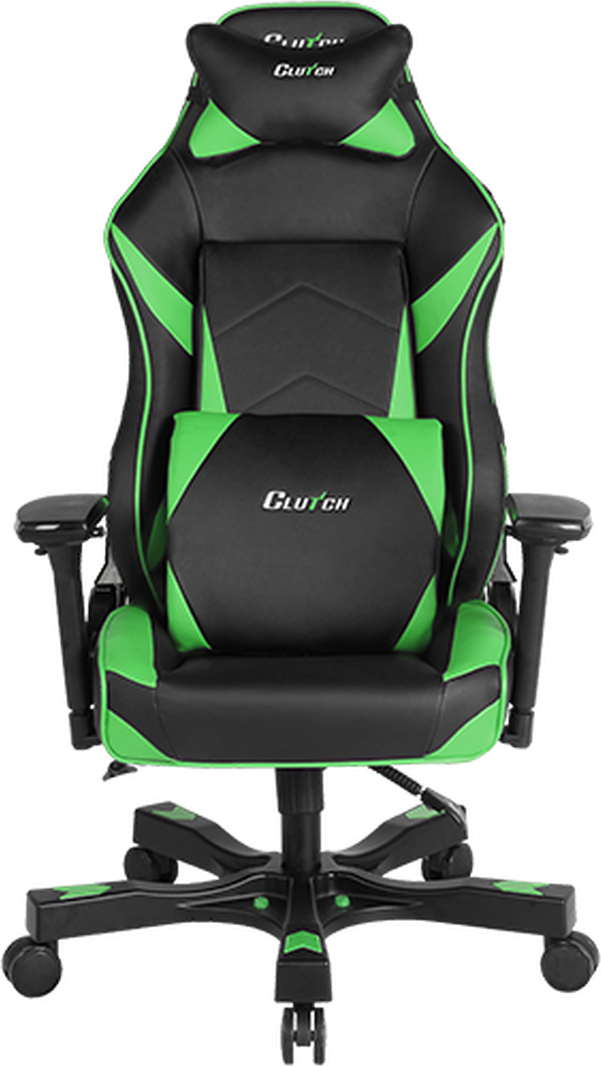  Bild på Clutch Chairz Shift Series Bravo Gaming Chair - Black/Green gamingstol
