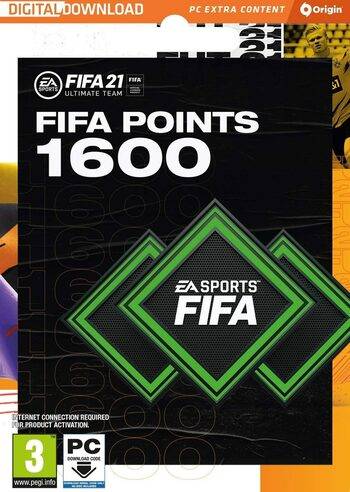  Bild på Electronic Arts FIFA 21 - 1600 Points - PC game pass / saldokort