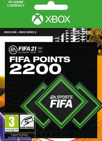  Bild på Electronic Arts FIFA 21 - 2200 Points - Xbox One game pass / saldokort