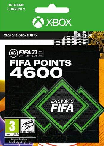  Bild på Electronic Arts FIFA 21 - 4600 Points - Xbox One game pass / saldokort