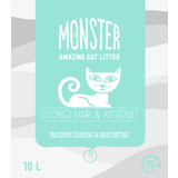 Katter - Kattsand Husdjur Monster Long Hair & Kittens 30L