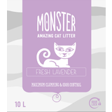 Katter - Kattsand Husdjur Monster Lavender Scent 30L