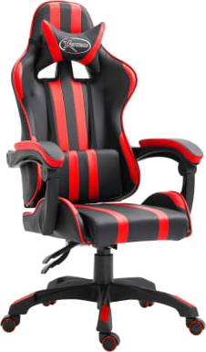  Bild på vidaXL Reclining Mechanism Gaming Chair - Black/Red gamingstol