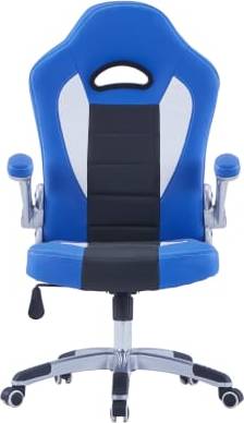  Bild på vidaXL Artificial Leather Gaming Chair - Blue/White/Black gamingstol