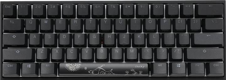  Bild på Ducky DKME2061ST One 2 Mecha Mini 2020 RGB Cherry MX Brown (Nordic) gaming tangentbord