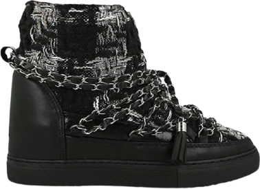  Bild på INUIKII English Tarta Wedge Sneaker - Black vandringskängor