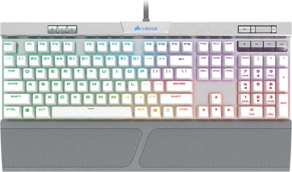  Bild på Corsair Gaming K70 RGB MK.2 SE Cherry MX Speed ​​(Nordic) gaming tangentbord