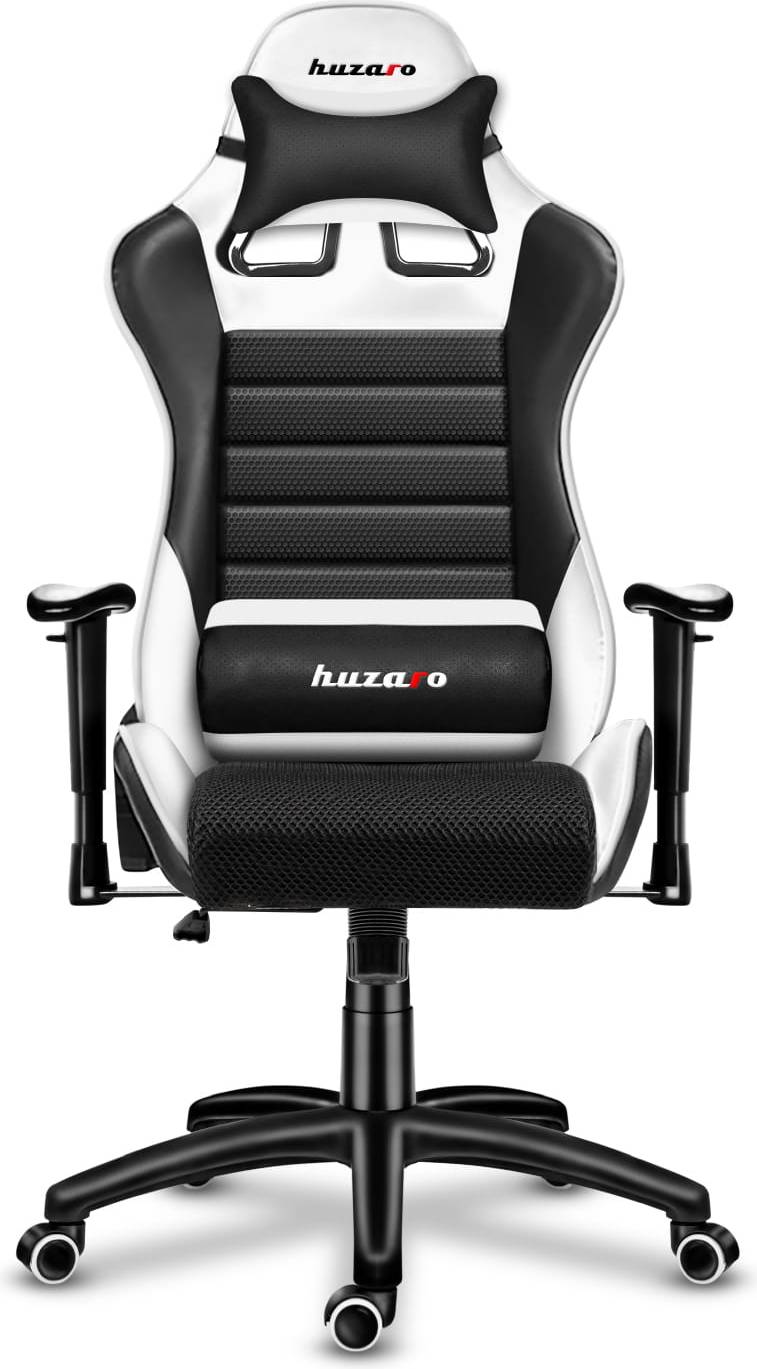  Bild på Huzaro Force 6.0 Gaming Chair - White/Mesh gamingstol