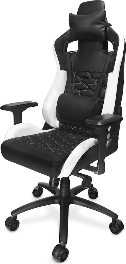  Bild på Svive Ixion Tier 3 Gaming Chair M/L - Black/White gamingstol